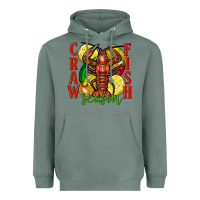Sage Crawfish season Heavyweight Hoodie - FaDigitalArtStudio