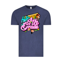Vintage Denim hello 4th grade Vintage Tee - JahusDesignShop