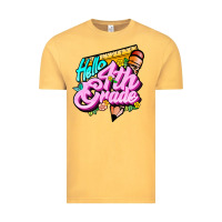 Vintage Mustard hello 4th grade Vintage Tee - JahusDesignShop