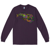 Plum mardi gras lobster Long Sleeve Tee - RanaPortraitStore