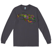 Smoke mardi gras lobster Long Sleeve Tee - RanaPortraitStore