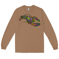 Toasted Coconut mardi gras lobster Long Sleeve Tee - RanaPortraitStore