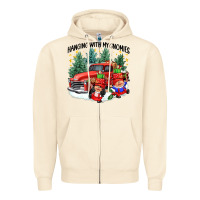 Hanging With My Gnomies Zipper Hoodie | Teevron