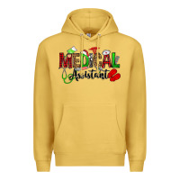Antique Gold medical assistant christmas Premium Hoodie - OliviaCreatesArt