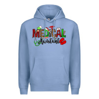 Colony Blue medical assistant christmas Premium Hoodie - OliviaCreatesArt