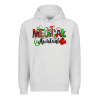 Dove Grey medical assistant christmas Premium Hoodie - OliviaCreatesArt