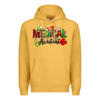 Mustard medical assistant christmas Premium Hoodie - OliviaCreatesArt