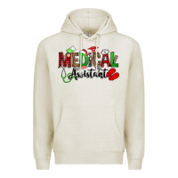 Oatmeal Heather medical assistant christmas Premium Hoodie - OliviaCreatesArt