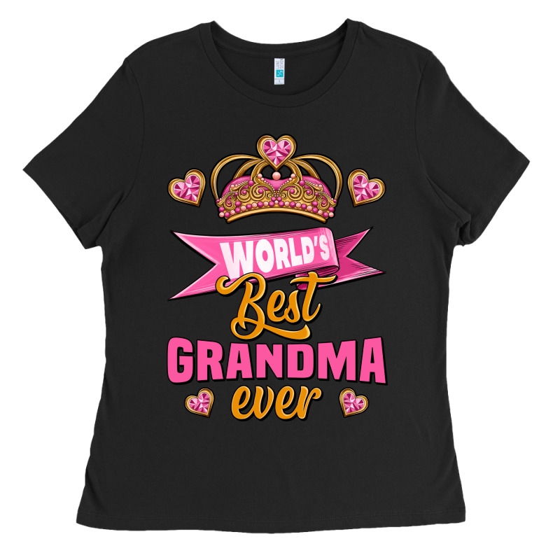 World's Best Grandma Ever Ladies Tee by Jasminsmagicworld | Teevron