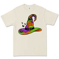 Bone Witch Hat With Spiders Premium Tee - Jasminsmagicworld