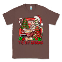 Chestnut Tis The Season Christmas Cakes Truck Classic Tee - BundleAndBundleShop