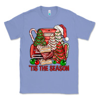 Colony Blue Tis The Season Christmas Cakes Truck Classic Tee - BundleAndBundleShop
