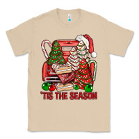 Mushroom Tis The Season Christmas Cakes Truck Classic Tee - BundleAndBundleShop