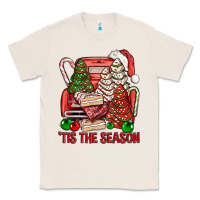 Natural Tis The Season Christmas Cakes Truck Classic Tee - BundleAndBundleShop