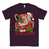 Plum Tis The Season Christmas Cakes Truck Classic Tee - BundleAndBundleShop