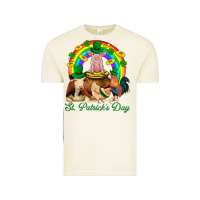 Vintage Arctic St. Patrick's Day Farm Animal Png Vintage Tee - BundleAndBundleShop