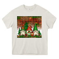 Cream Christmas gnomes Heavy Core Tee - Jasminsmagicworld