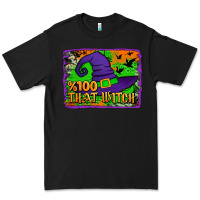 Black Witch's Hat 100 That Witch Premium Tee - Jasminsmagicworld