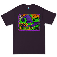 Plum Witch's Hat 100 That Witch Premium Tee - Jasminsmagicworld