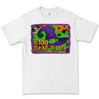 White Witch's Hat 100 That Witch Premium Tee - Jasminsmagicworld