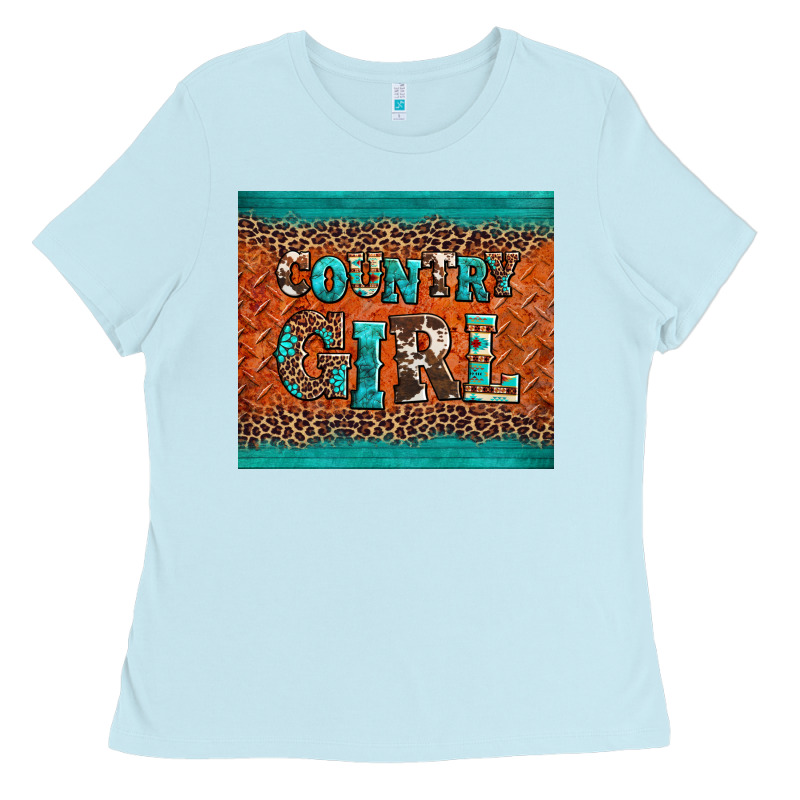 Country Girl Ladies Tee by BarkalooDesign | Teevron
