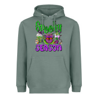 Sage Spooky Season Coffee Cups Heavyweight Hoodie - FaDigitalArtStudio