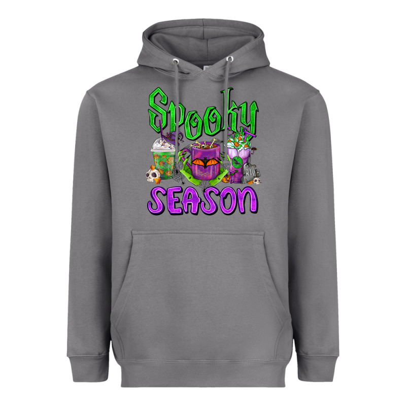 Spooky Season Coffee Cups Heavyweight Hoodie by FaDigitalArtStudio | Teevron
