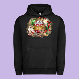 Christmas Elf Urban Hoodie Designed By Cowhidedigitalart