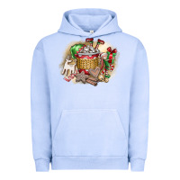 Pigment Grape Ice Christmas Elf Urban Hoodie - CowhideDigitalArt