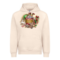 Sandshell Christmas Elf Urban Hoodie - CowhideDigitalArt