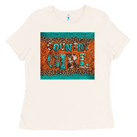 Bone country girl Ladies Tee - BarkalooDesign