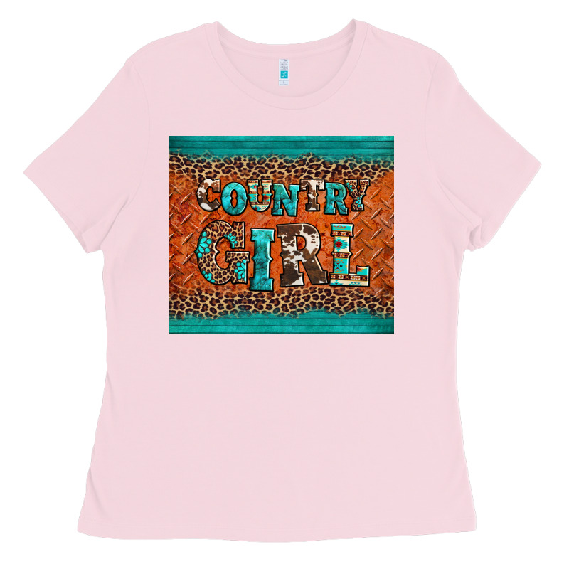 Country Girl Ladies Tee by BarkalooDesign | Teevron