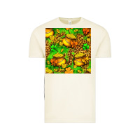 Vintage Arctic St. Patrick's pot of gold seamless pattern Vintage Tee - BundleAndBundleShop