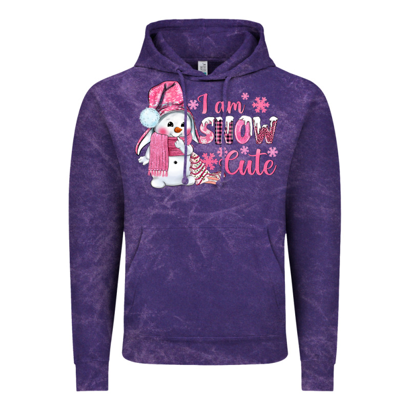 I Am Snow Cute Pink Bbs Vintage Hoodie by BundleAndBundleShop | Teevron