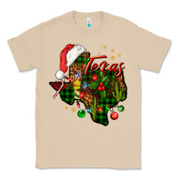 Mushroom Christmas Western Texas Map Classic Tee - BundleAndBundleShop