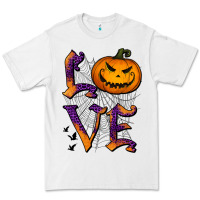 White Love Halloween Premium Tee - Jasminsmagicworld