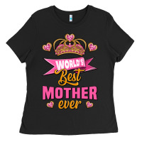 Black world's best mother ever Ladies Tee - Jasminsmagicworld