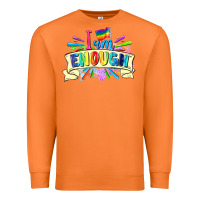 Carrot I am enough Premium Sweatshirt - FaDigitalArtStudio