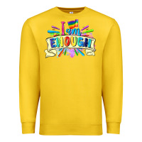 Lemon I am enough Premium Sweatshirt - FaDigitalArtStudio