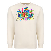 Sandshell I am enough Premium Sweatshirt - FaDigitalArtStudio