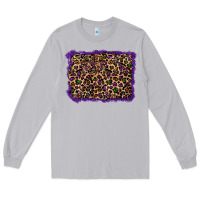 Moon Dust mardi gras leopard background Long Sleeve Tee - RanaPortraitStore