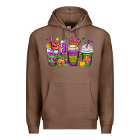 Chestnut mardi gras coffee cups Premium Hoodie - OliviaCreatesArt