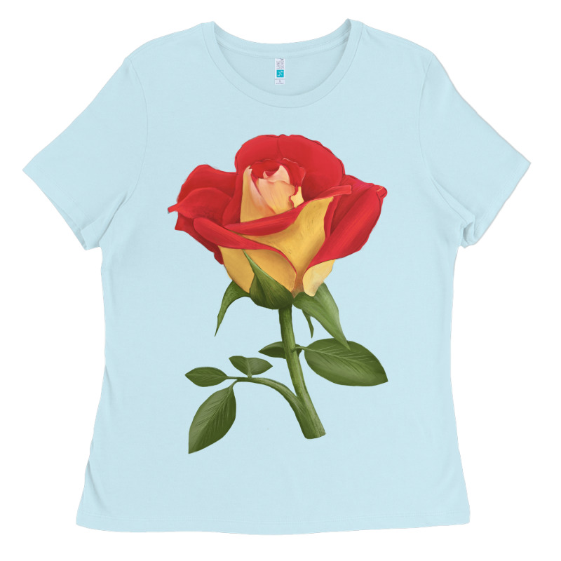 Ketchup And Mustard Rose Ladies Tee by LillyAllenDesigns | Teevron