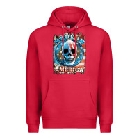 Cardinal made in america skull Premium Hoodie - JahusDesignShop