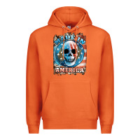 Carrot made in america skull Premium Hoodie - JahusDesignShop