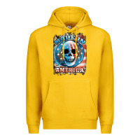 Lemon made in america skull Premium Hoodie - JahusDesignShop