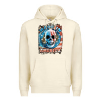 Sandshell made in america skull Premium Hoodie - JahusDesignShop