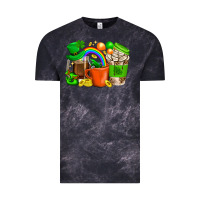 Cloud Black St. Patricks Day Coffee Cups Vintage Tee - BundleAndBundleShop