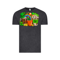 Vintage Black St. Patricks Day Coffee Cups Vintage Tee - BundleAndBundleShop