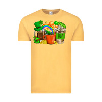 Vintage Mustard St. Patricks Day Coffee Cups Vintage Tee - BundleAndBundleShop